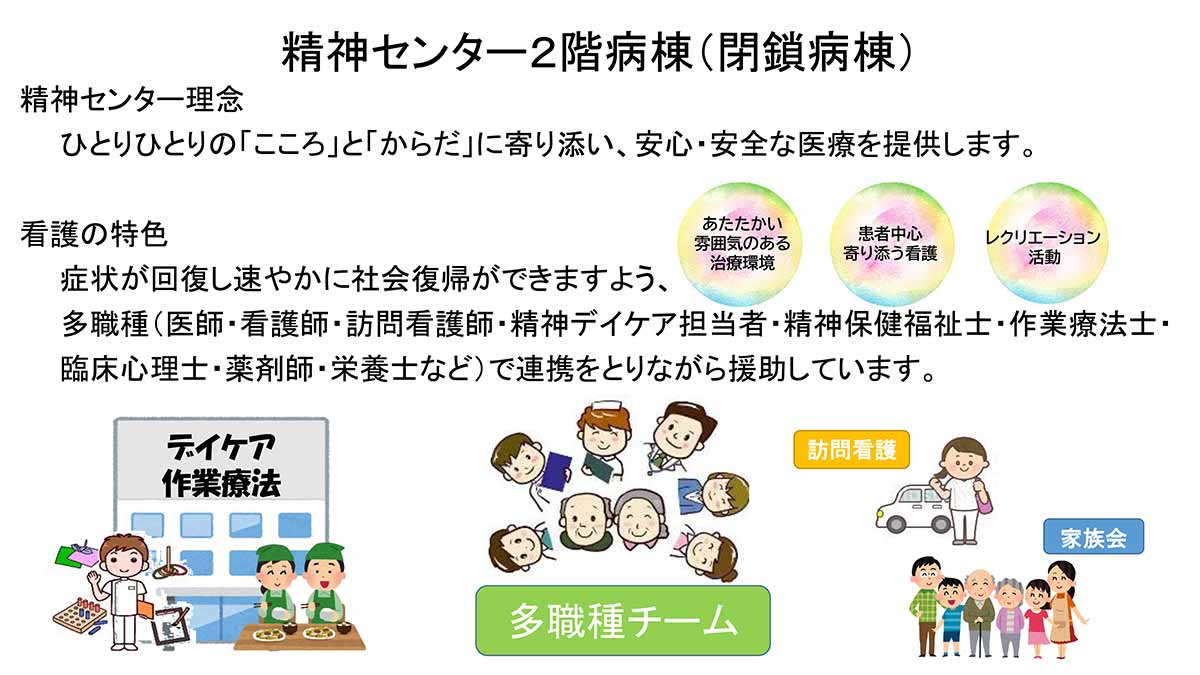 精神センター２F病棟